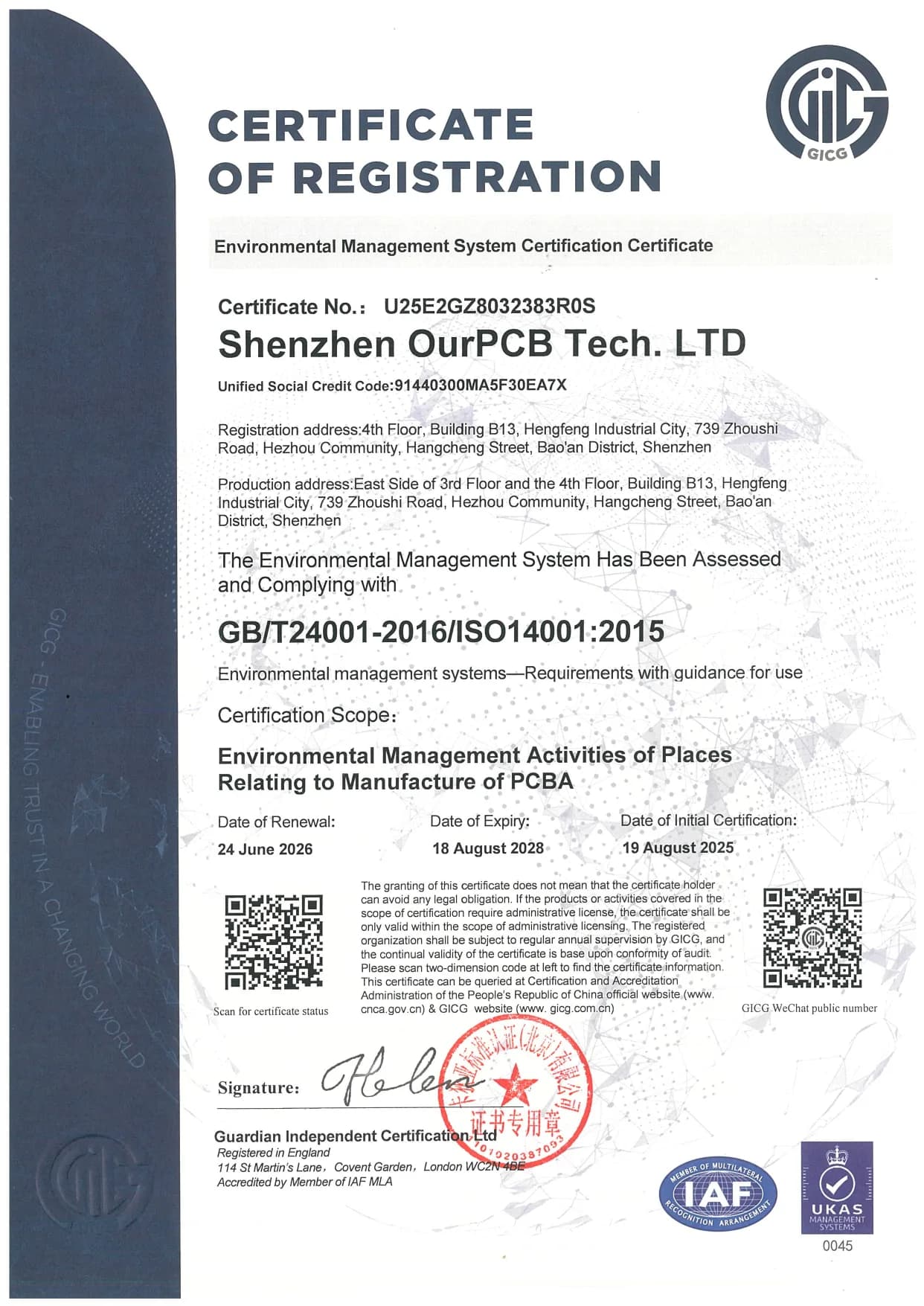 ISO 14001:2015