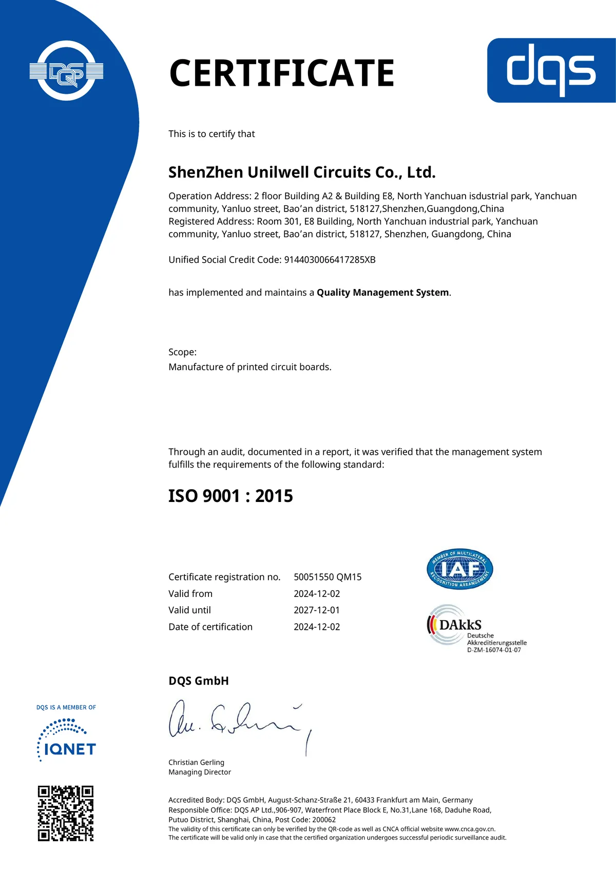 ISO 9001:2015